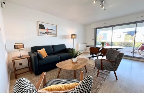 Kerroch Apartment | T3 cosy rénové - Terrasse - Face à l’océan