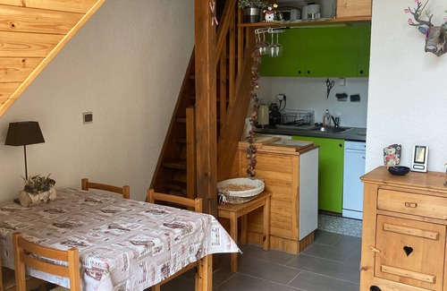 Saint-Lary-Soulan Apartment | T3 duplex apartment in a quiet area of the village.