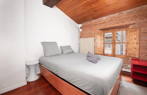 Arnaud Bernard Apartment | T3 Jeanne d'Arc Charme des briques toulousaines