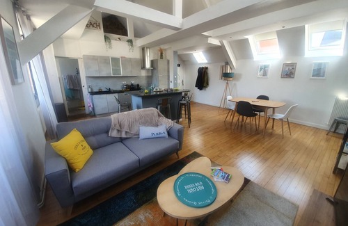 Perros-Guirec Apartment | T3 Loft-type apartment of 60m2