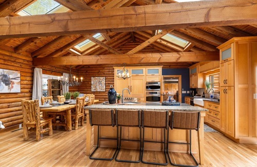 Jenkins House | Tablerock Lakefront Haven: Huge 6BR Log Cabin Retreat with Breathtaking Views!