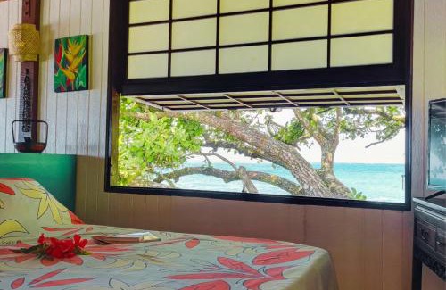 Hitiaa Ski Chalet | TAHITI Tamanu House - Séjour Bord de mer, Plage privée, TV, Wifi, Hôte Polynésienne