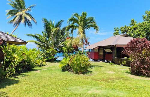 Hitiaa Ski Chalet | TAHITI Tamanu House - Séjour Bord de mer, Plage privée, TV, Wifi, Hôte Polynésienne
