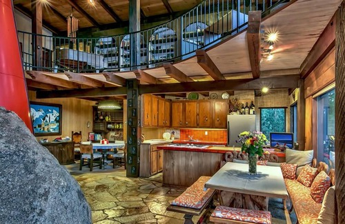 South Lake Tahoe House | Tahoe 'Stonehenge'... the Home No One Can Forget... Spectacular!