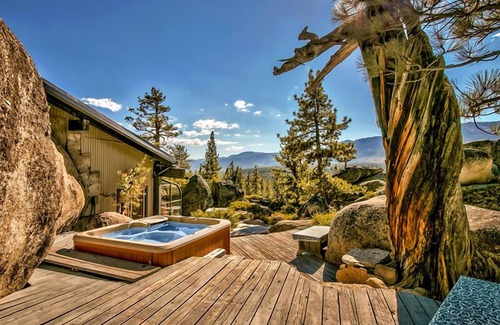 South Lake Tahoe House | Tahoe 'Stonehenge'... the Home No One Can Forget... Spectacular!