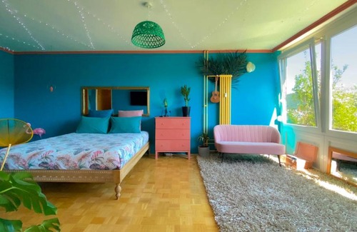 Ljubljana City Centre Apartment | Taja's Jungle in the Sky