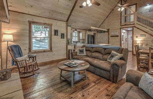 Blue Ridge Cabin | Take a Paws - close to downtown, fenced yard, pets