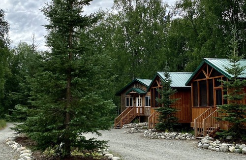 Susitna North Cabin | Talkeetna Wilderness Lodge - Studio Cabin 6 - King Bed