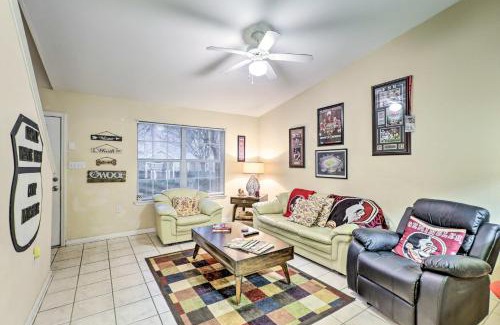 Tallahassee House | Tallahassee Townhome 4 Mi to College Town!