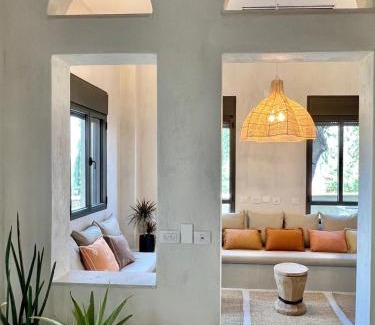 Haifa Apartment | Talpiot Market Stylish Patio Duplex by Sea N' Rent
