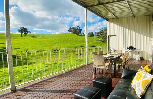 Nannup Ski Chalet | Tanjanerup Chalets "Winston"nFarm Stay. Meet Larry, Clementine, Lady & Floss