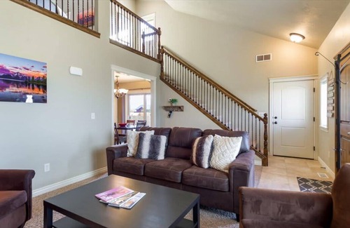 Driggs House | Targhee Townhome in Driggs with Hot Tub