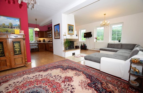 Zernov Villa | Tasteful villa in Žernov with private pool