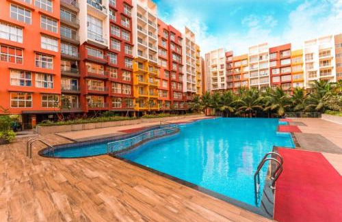 Chicalim Apartment | Tata Housing -Garden & pool view-6KM from Airport