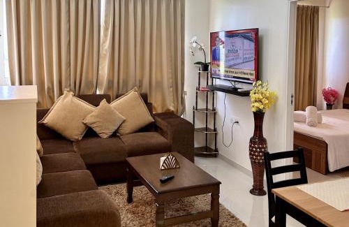 Chicalim Apartment | TATA Rio De Goa ,Good Stay 1 BHK Apartment,10 min from Airport, 604