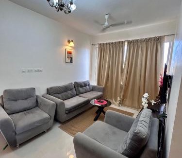 Chicalim Apartment | TATA Rio De Goa, Good Stay 2 BHK Pool View Premium Apartment, 805