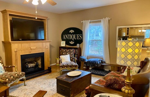 Dahlonega House | Tate Creek Cottage in Wine Country- Fenced-In Yard