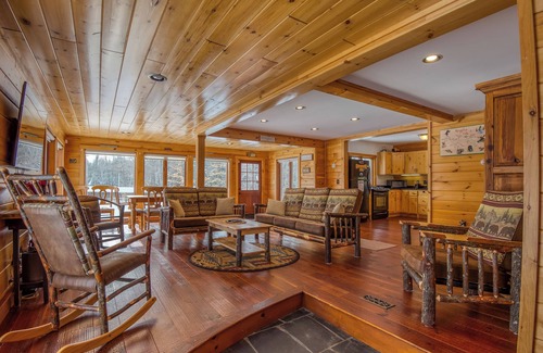 Rangeley House | Taylor Farm - Private and adorable new cabin, close to town, and great amenities!