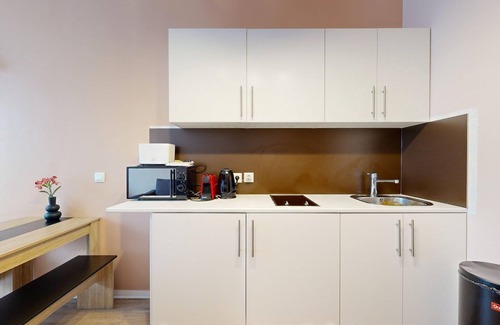 Quartier de la Porte-Saint-Denis Apartment | TBS 107 - Charming and elegant studio with balcony
