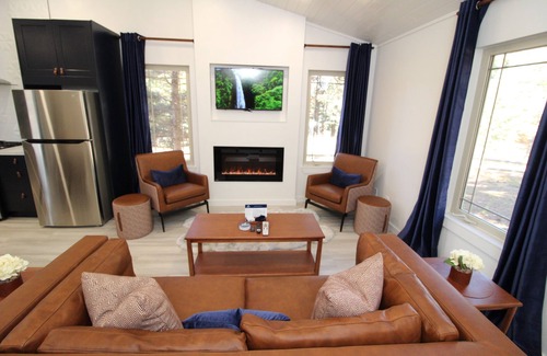 Angel Fire Cabin | Ten Cabins on One Property, Fire Pit, BBQ, King Bed, Free Sledding, A/C