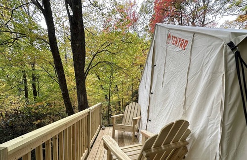 Blowing Rock RV Rental | Tentrr Signature Site - Serenity at Billy Goat Falls