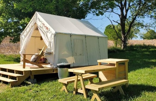 Blountville RV Rental | Tentrr Signature Site - Sunflower Ridge at The Stickley Farm
