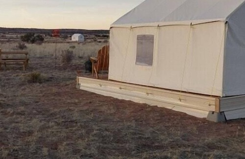 Chambers RV Rental | Tentrr Signature Site - Furnished Stunning Painted Desert Camping on Route 66 -