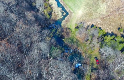 Glace RV Rental | Tentrr Signature Site - Beaverdam Falls - Top of the Rock - Coleman Outfitted Si