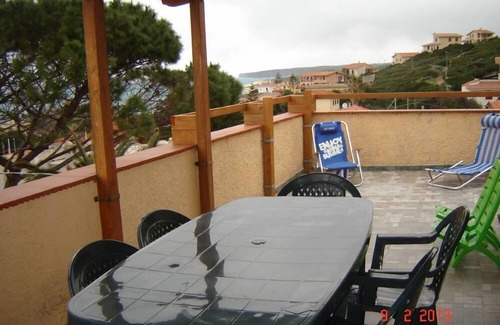 Torre del Pozzo Apartment | Terrace house with super panoramic sea . footsteps of Phoenicians and Carthaginians
