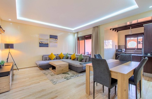 Gueliz Apartment | ☀️ Terrace, in Gueliz Near Carré Eden, Parking