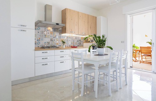 Taviano House | Terrace on the Sea Luxury Mancaversa