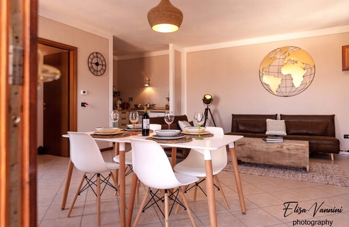 Casciana Terme Lari Apartment | Terrace On The Moon