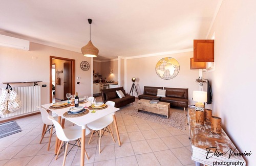 Casciana Terme Lari Apartment | Terrace On The Moon