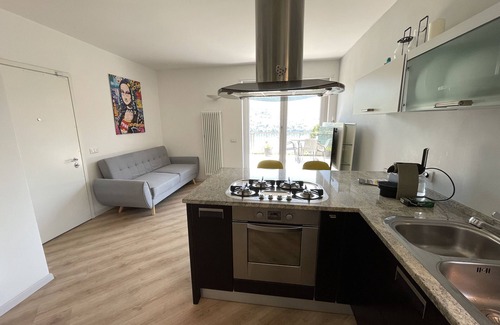 Susa Apartment | Terrace with super lake view
