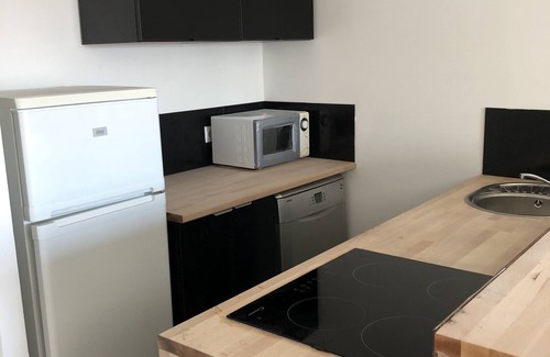 Le Canet Apartment | Terrace with panoramic views of the Frioul islands