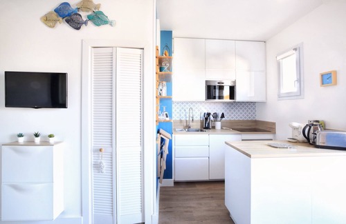 Barneville-Carteret Apartment | Terrasse de Chimay - Charmant apt dans résidence front de mer