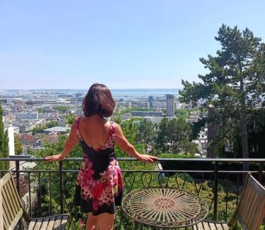Cote Ouest Ormeaux Apartment | Terrasse Vue imprenable, Chez Félix Faure, Chic et élégant, le Havre