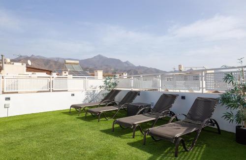 Nerja City Centre Apartment | Terraza Mar y Montaña