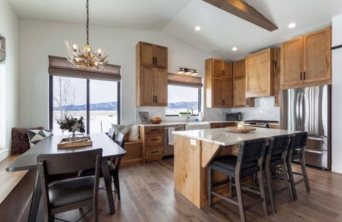 Driggs House | Terrific 5-bedroom house on 160 acres Driggs, Idaho