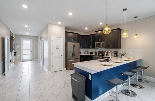 Four Corners House | 🥇Terrific 7bd villa near Disney (CG1150)