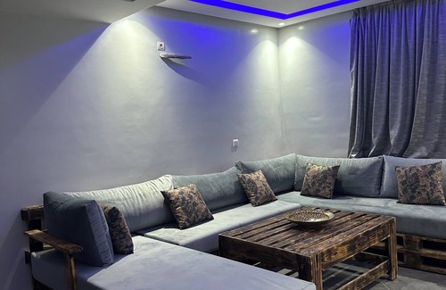 Tamraght Apartment | Terrific apartment with WiFi in sunny Tamraght with a view of the sea and hills
