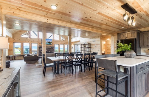 Driggs Cabin | Teton Valley Retreat | Cabin w/Hot Tub + Teton Views + Game Room