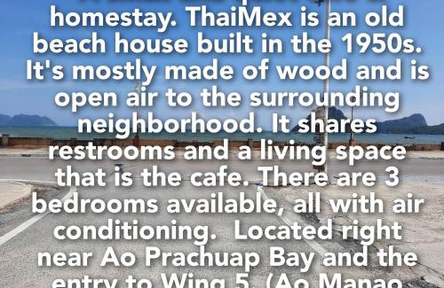 Prachuap Khiri Khan House | ThaiMex Cafe & Homestay Backpackers- Adults Only