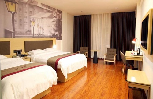 Yuancheng District Hotel | Thank Inn Chain Hotel Guangdong Heyuan Yuancheng District Heyuan Avenue North White Bailingtou Gaotang Store