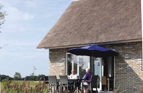 Tynaarlo House | Thatched luxurious villa with two bathrooms, in nature