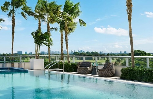 Bay Harbor Islands Apartment | The Altair Hotel Bay Harbor Miami, 3 Double Queen Rooms, Pool, Pets Allowed!