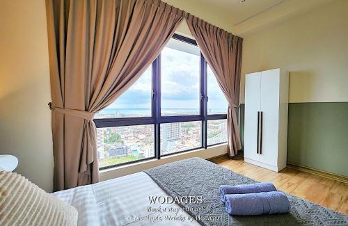 Malacca City Apartment | The Apple, Melaka, Wifi 600 Mbps by Wodages