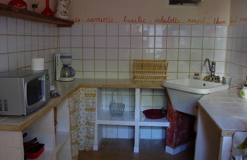 Chamborigaud Apartment | "The Arches" Lodging in house carractère eighteenth garden, pool