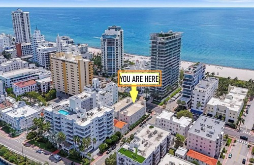 Mid Beach Apartment | The Art Deco Escape- BEACH STEPS AWAY