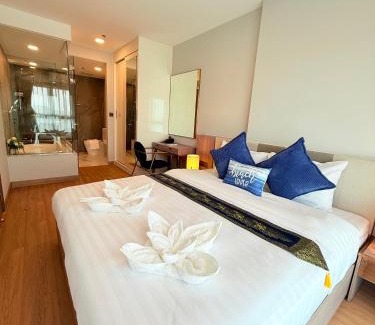 Chang Khlan Apartment | The Astra Sky River Chiang Mai 三卧两卫宜居6人 无边泳池 热水浴缸 乳胶床垫